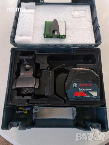 BOSCH GCL 2 - 15 G/ лазерен нивел, зелен лъч/в куфар/