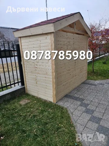  Навеси Дървени покриви Дървени конструкции , снимка 4 - Ремонти на къщи - 32095016