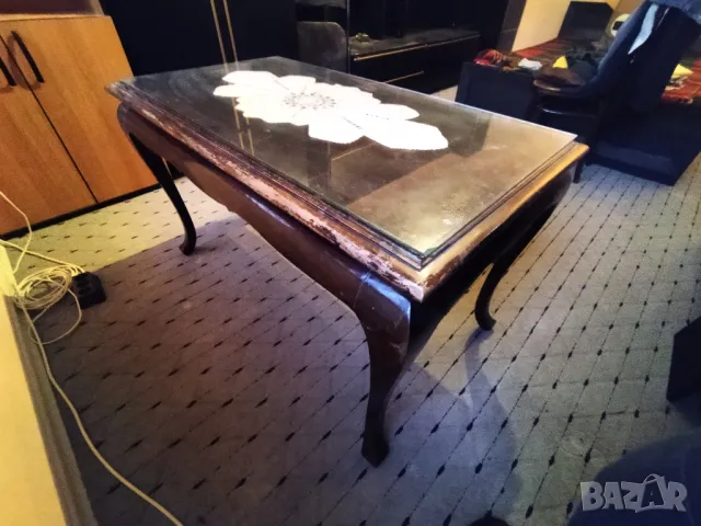 Масивна холна маса., снимка 4 - Антикварни и старинни предмети - 49289095