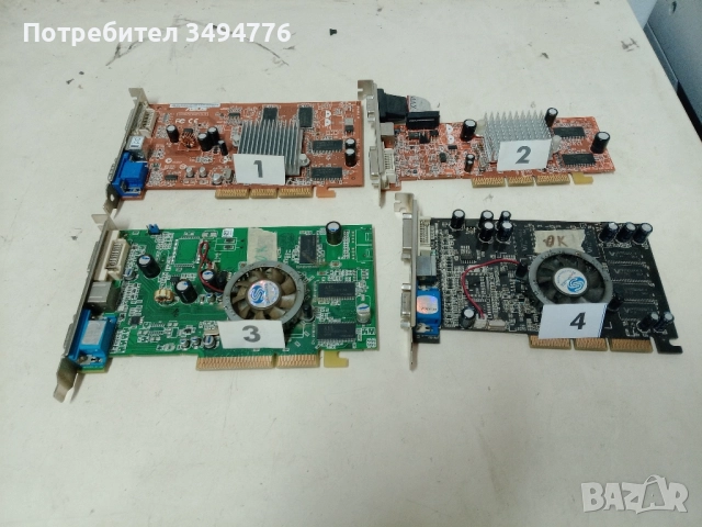 Видеокарти AGP - 128 MB