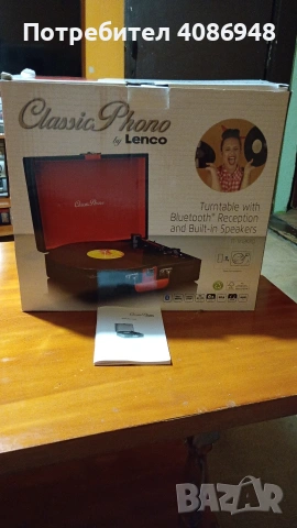 грамофон Lenko Bluetooth чисто нов , снимка 5 - Грамофони - 53573607