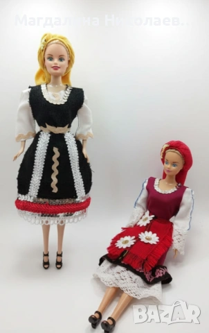 !!ИДЕАЛЕН ПОДАРЪК!! Кукли Барби с народна носия, снимка 4 - Статуетки - 53219582