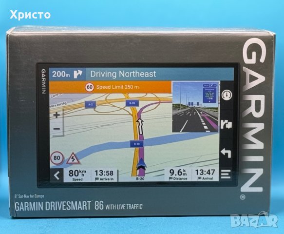 НОВО!!! Навигационна система Garmin DriveSmart 86, снимка 2 - Garmin - 43948393