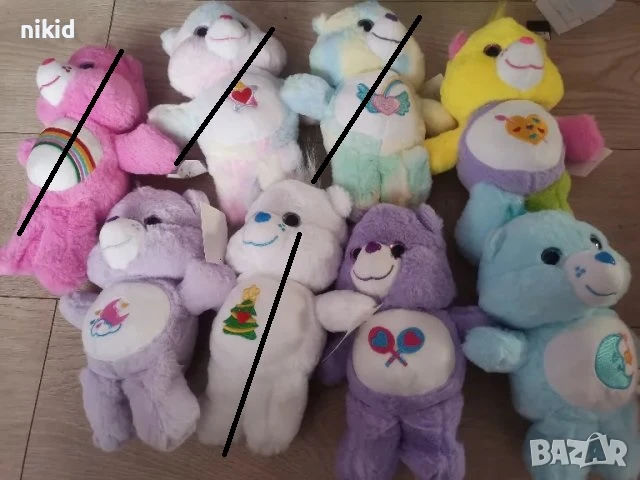 Грижовните мечета мече фигурка The Care Bears мече плюшена играчка играчки, снимка 2 - Плюшени играчки - 46202059