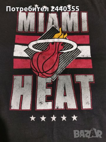 Мъжка блуза NBA Miami heat, снимка 8 - Тениски - 26751435
