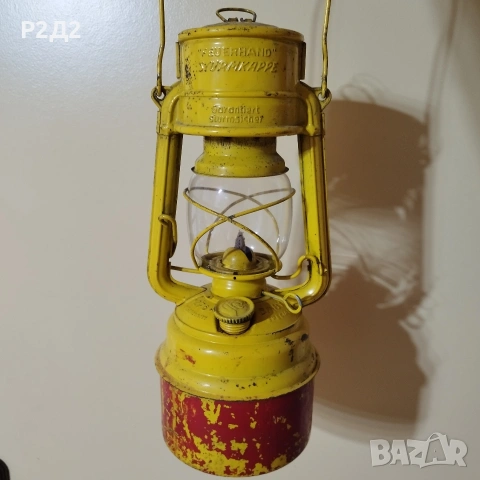 стар германски газен фенер Фюерханд 276 , снимка 7 - Антикварни и старинни предмети - 53478279