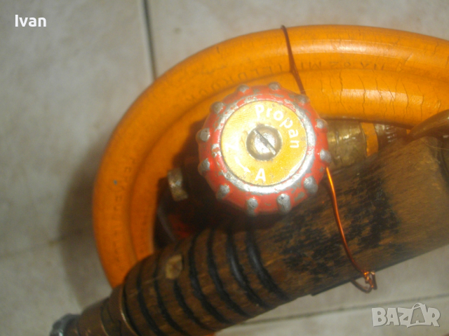 Газов Пропан-Бутан Поялник С Бутилка и Маркуч-Немско Старо Профи Качество-Отличен, снимка 8 - Поялници и запояване - 44921653