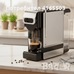 Еспресо машина 8в1 Oliver Voltz OV51171N8M – За капсули и мляно кафе, 1450W