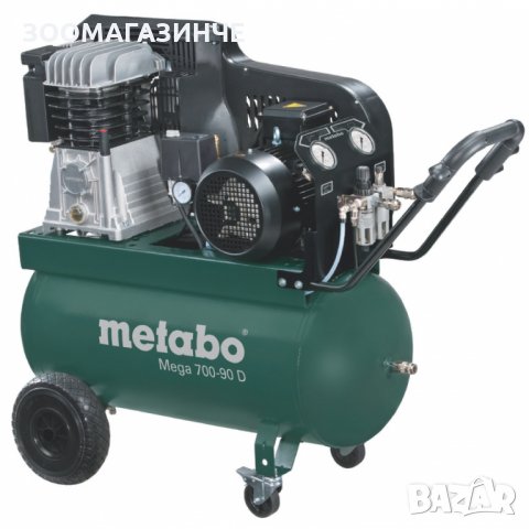 Компресор Metabo MEGA MEGA 700-90 D 400 V / 11 bar / трифазен, снимка 1 - Компресори - 32321317