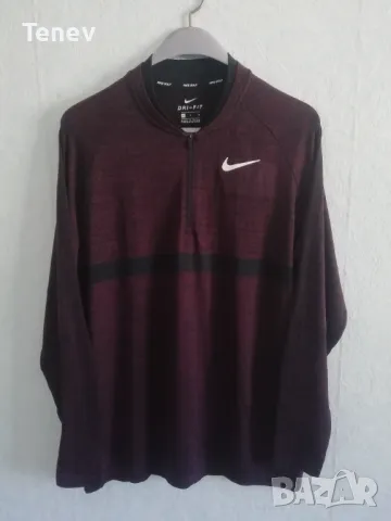 NIKE GOLF DRY KNIT RUSH PINK оригинална нова блуза горнище с дълги ръкави размер М , снимка 1 - Спортни дрехи, екипи - 47636931