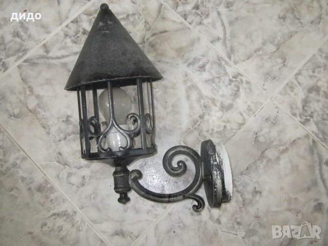 лампа/фенер външна 607-9, снимка 3 - Лампи за стена - 28315936