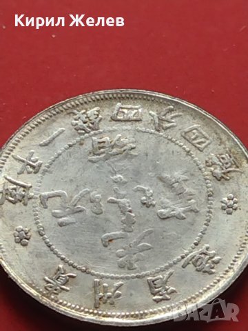 РЕПЛИКА КОПИЕ на стара сребърна Китайска монета перфектно състояние за КОЛЕКЦИОНЕРИ 41441, снимка 8 - Нумизматика и бонистика - 43192882