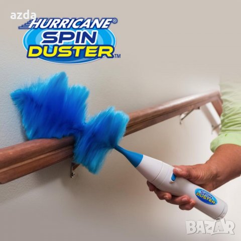Електрическа четка за почистване на прах Hurricane Spin Duster , снимка 2 - Други стоки за дома - 28733789