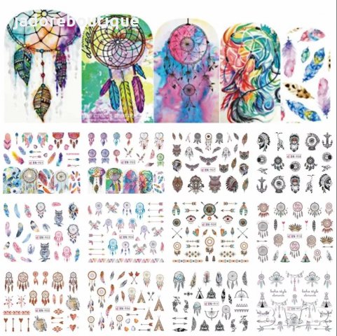 Ваденки за маникюр капан за сънища BN901 - 912, снимка 1