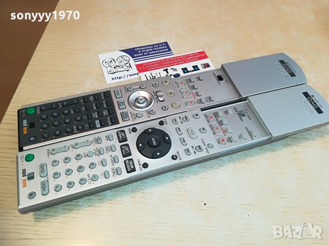SONY REMOTE CONTROL-DVD/RECORDER, снимка 5 - Дистанционни - 28701390