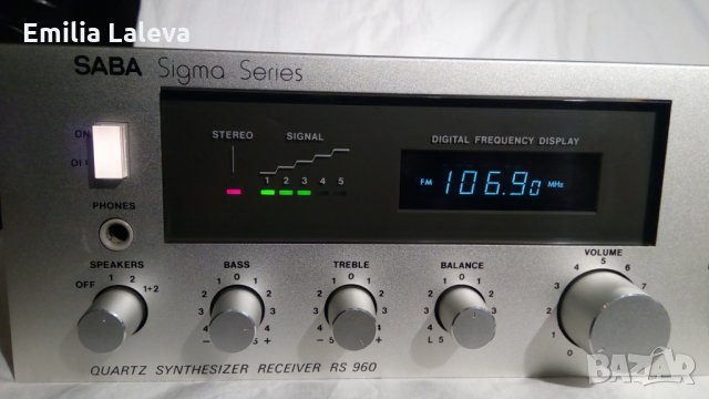 SABA RS 960 , снимка 7 - Ресийвъри, усилватели, смесителни пултове - 28919419