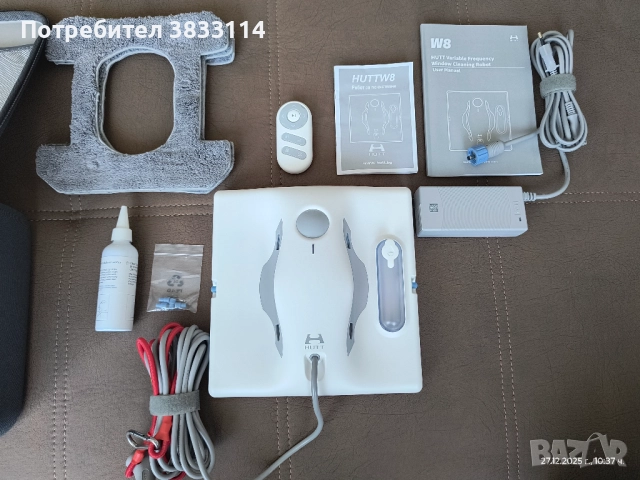 Робот за почистване на прозорци Xiaomi HUTTW8, снимка 5 - Прахосмукачки - 52910005