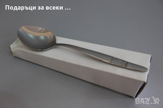 НОВО! Прибори за хранене - нож , лъжица Роза. Неръждаема стомана. На едро и дребно, снимка 2 - Прибори за хранене, готвене и сервиране - 28244328