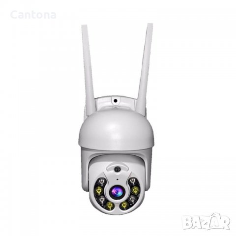 WiFi безжична IP камера с нощно виждане, 360°, 5 Mpx, Full HD, Wi Fi, SD слот, снимка 1 - IP камери - 39908005