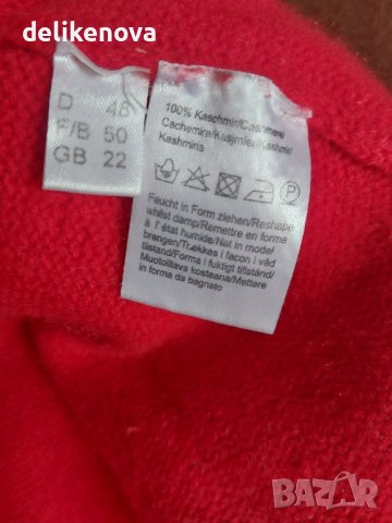 Кашмир. Peter Hahn. Кашмирен плътен пуловер, снимка 3 - Блузи с дълъг ръкав и пуловери - 43084592