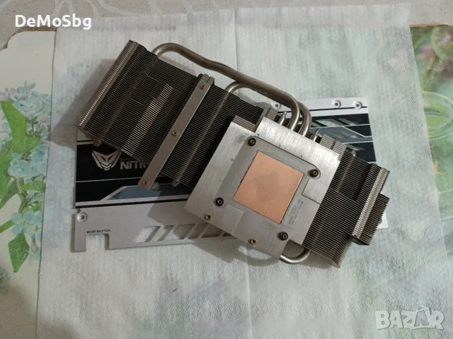 Радиатор за Sapphire NITRO+ RX 580, снимка 2 - Геймърски - 48226130