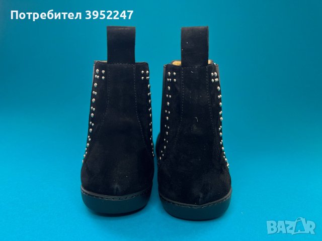 Боси Обувки ZAQQ SPARQLE Shine Velours Black размер 43 ПРОМО, снимка 3 - Дамски боти - 43832379