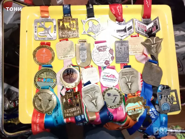 Медали от състезание по бягане маратони, снимка 3 - Колекции - 48402890