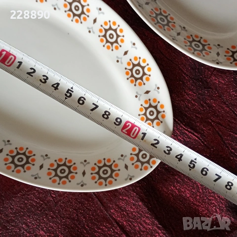 Български порцелан , снимка 3 - Чинии - 53219033