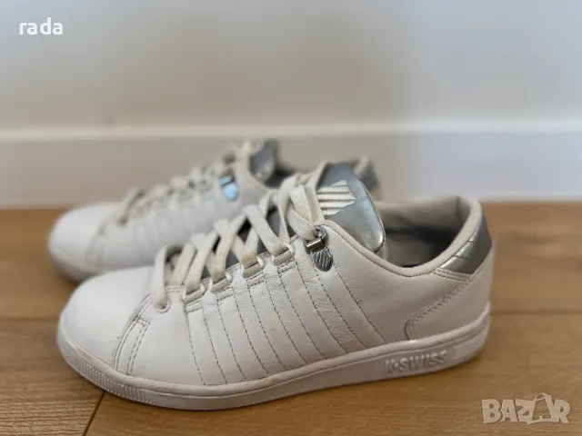 Кецове K Swiss, естествена кожа, номер 38, снимка 1 - Кецове - 49333008