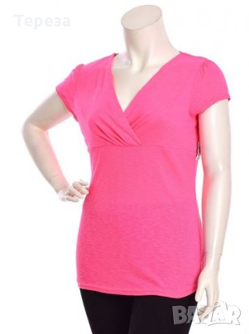 🆕 Цикламена блуза /XL-XXL, снимка 2 - Тениски - 29063958