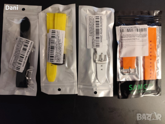 Силиконови каишки за часовници