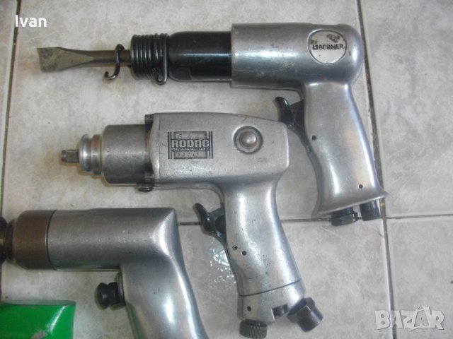 Пневматични Профи-Къртач/Гайковерт/Винтоверт/-Герм/Ит/САЩ-RODAC/BERNER/METABO, снимка 2 - Винтоверти - 36935541