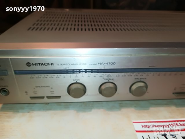 ПОРЪЧАН-HITACHI-STEREO AMPLI-JAPAN 1606221911, снимка 3 - Ресийвъри, усилватели, смесителни пултове - 37108794