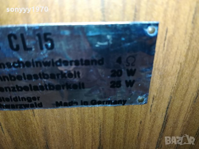 DUAL TYPE CL15 MADE IN GERMANY-SWISS 0311211809, снимка 12 - Тонколони - 34685397