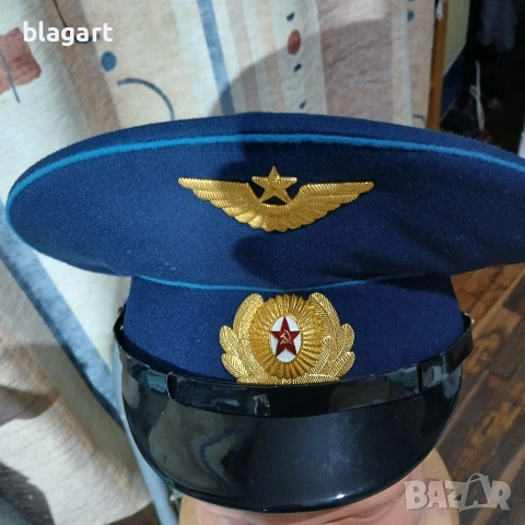 Офицерски фуражки СССР, снимка 10 - Антикварни и старинни предмети - 53178526