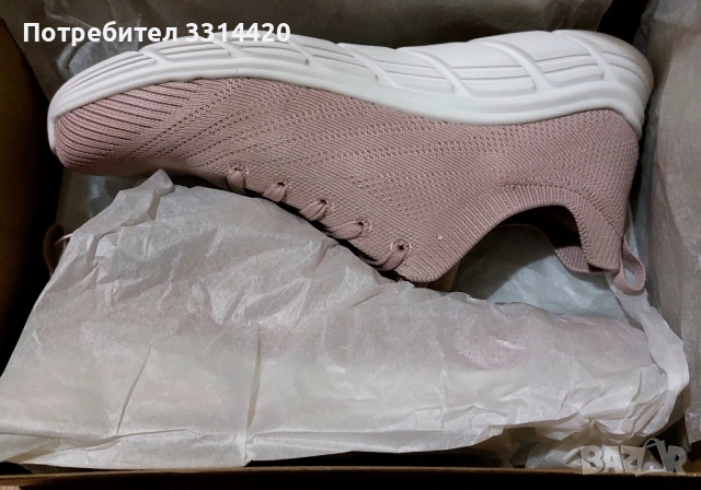 Skechers маратонки розови 38,5, снимка 4 - Маратонки - 52283804