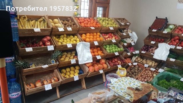 Стъпаловиден стелаж за плод и зеленчук, снимка 5 - Дърводелски услуги - 26228904