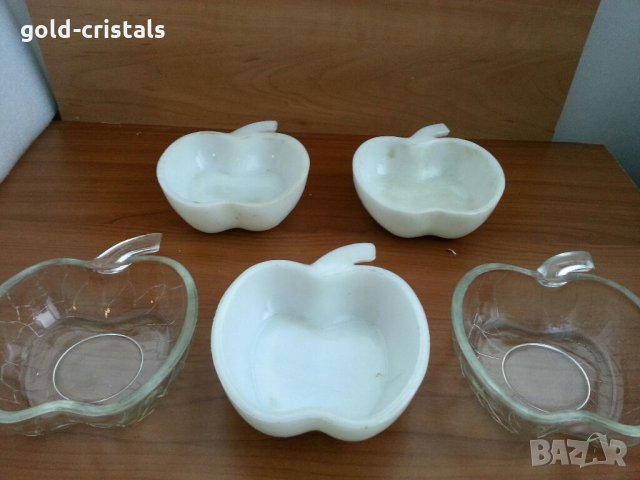 купички български аркопал опал с форма на ябълка  , снимка 3 - Чинии - 32329004