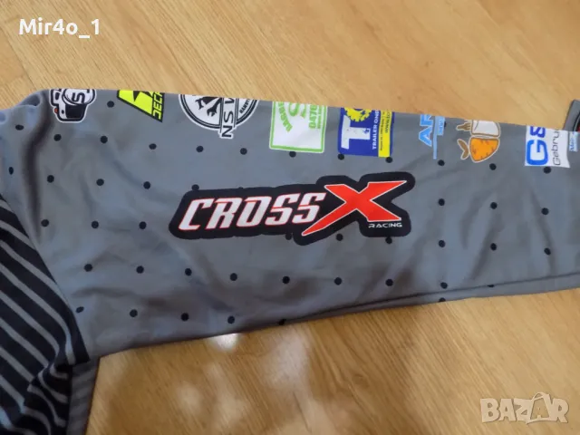 мото крос тениска jecallra mtb блуза вело джърси колоездене мъжко оригинал slim fit XL, снимка 5 - Спортни дрехи, екипи - 49833161