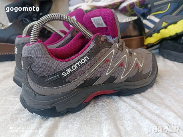 КАТО НОВИ водоустойчиви трекинг туристически маратонки,GTX® Salomon® original GORE-TEX®,contagrip,37, снимка 15 - Маратонки - 43896440