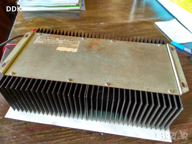 Усилвател за кола Крейг-стара класика!, снимка 8 - Ресийвъри, усилватели, смесителни пултове - 26663399