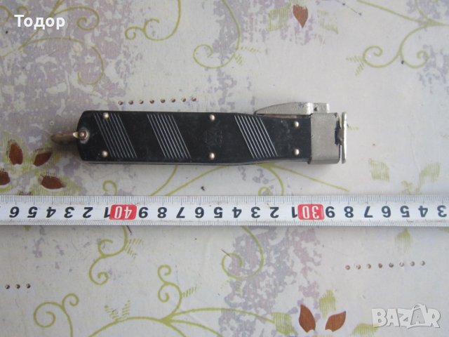 Уникален немски парашутиски  гравитационен нож кама 