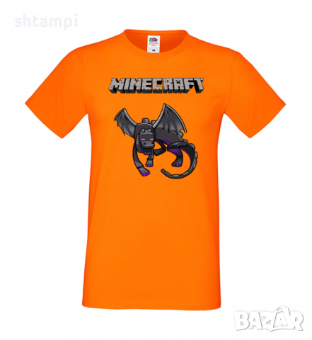 Мъжка тениска Ender Dragon 2,Minecraft,Игра,Забавление,подарък,Изненада,Рожден Ден., снимка 13 - Тениски - 36494491