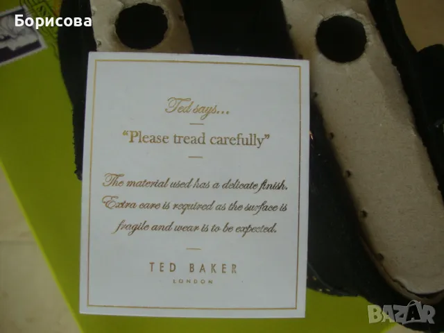 Продавам  дамски боти TED BAKER LONDON -Нови  , снимка 10 - Дамски боти - 48013977