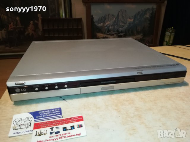 LG HDD/DVD RH7000 RECORDER-SWISS 3110211718, снимка 2 - Плейъри, домашно кино, прожектори - 34643342