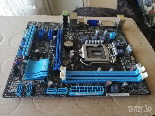 Дънна платка Asus P8H61-M LX2 Socket LGA1155, снимка 6 - Дънни платки - 42993396