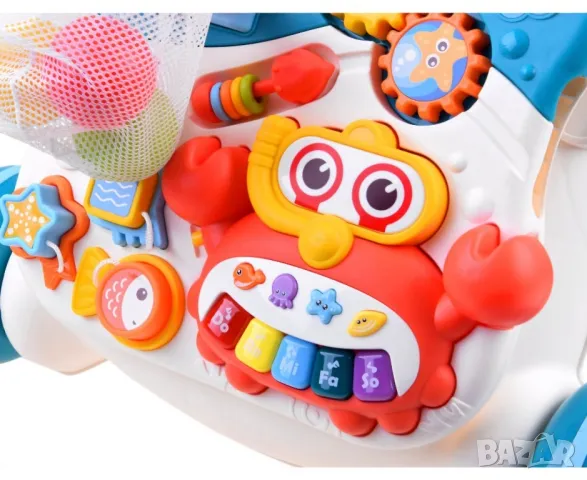 2 в 1 Уокър- проходилка и интерактивна масичка, снимка 8 - Проходилки - 50055190