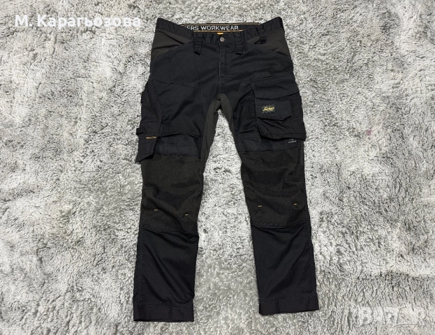 Snickers 6341 AllroundWork Stretch Trousers, Размер L/52, снимка 2 - Панталони - 52767649
