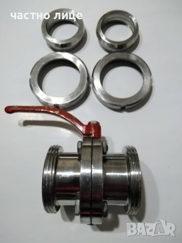Спирателен кран от неръждаема стомана, снимка 2 - Други машини и части - 37338849