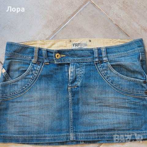 Дамски дънкови поли 5 бр. , снимка 3 - Поли - 50964152